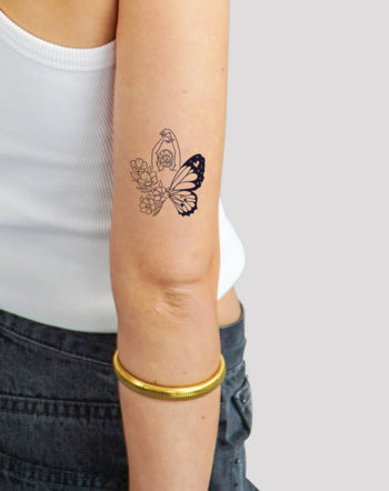Butterfly Dancer - Semi-Permanent Tattoo