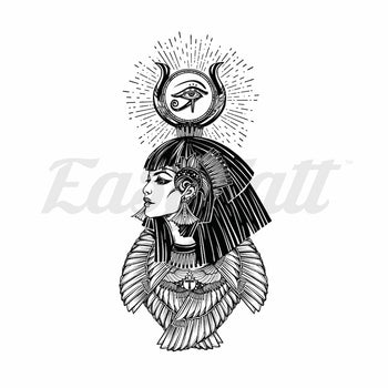 Egyptian Goddess - Temporary Tattoo