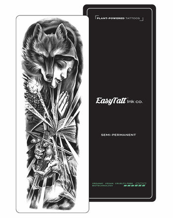 (Full Sleeve) Sacrifice - Semi-Permanent Tattoo