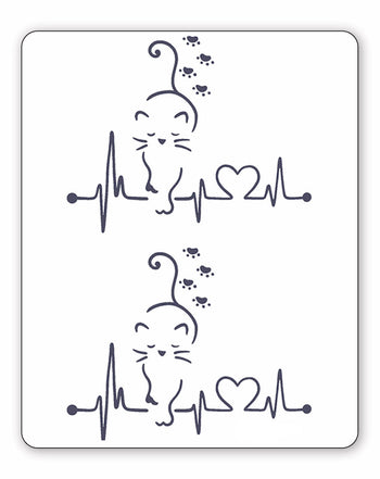 Heartbeat - Semi-Permanent Tattoos