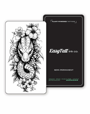 Hidden Snake - Semi-Permanent Tattoo