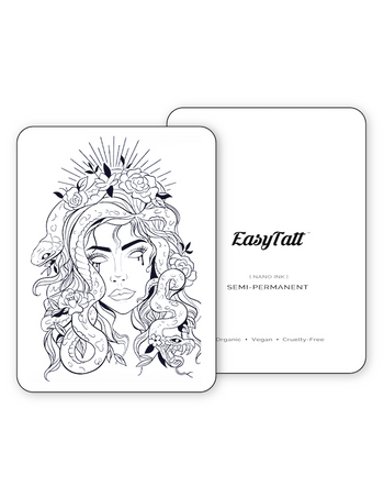 Medusa - Semi-Permanent Tattoo