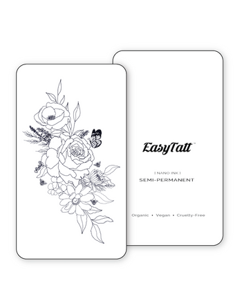 Minimal Bloom - Semi-Permanent Tattoo