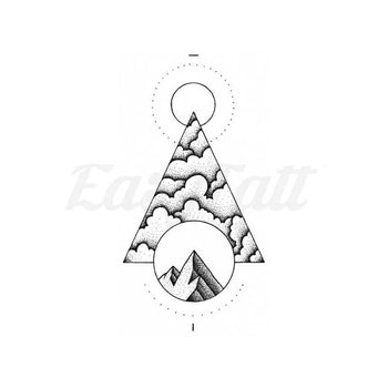 Blackout - By C.kritzelt - Temporary Tattoo