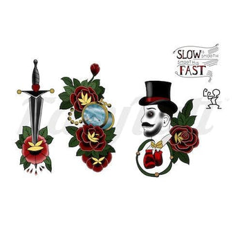 Conor McGregor Tattoos - Temporary Tattoo