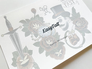 Conor McGregor Tattoos - Temporary Tattoo