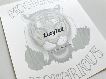 Conor McGregor Tattoos - Temporary Tattoo