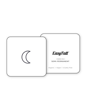 Crescent Moon - Semi-Permanent Tattoo