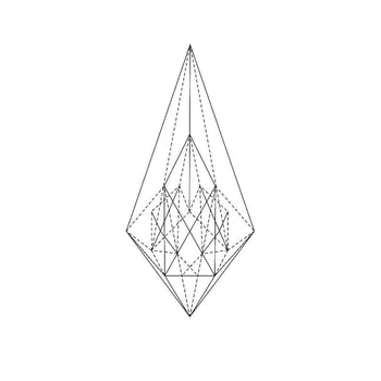 Crystal - Temporary Tattoo