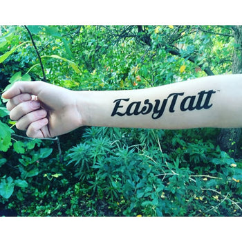 Custom Text Temporary Tattoo - Custom Tattoo