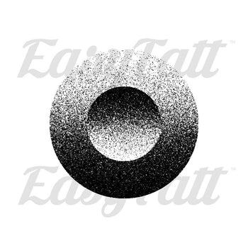 Dot Work Circle - Temporary Tattoo