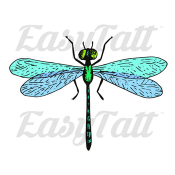 Dragonfly - Temporary Tattoo