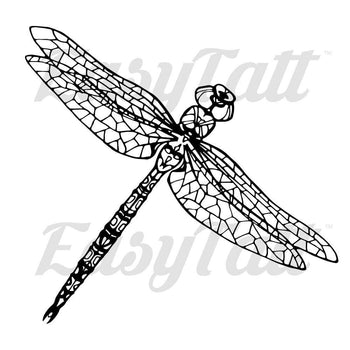 Dragonfly - Temporary Tattoo