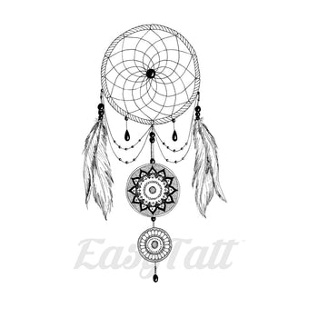 Dreamcatcher - By Georgia Mason - Temporary Tattoo