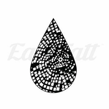 Drop Matrix - By Jen - Temporary Tattoo