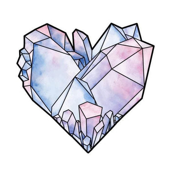 Geometric Heart - Temporary Tattoo