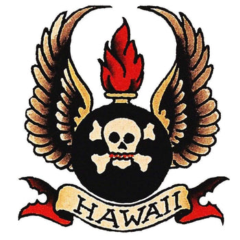 Hawaii - Sailor Jerry - Temporary Tattoo