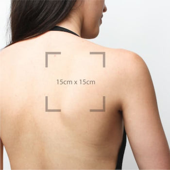 large custom temporary tattoo