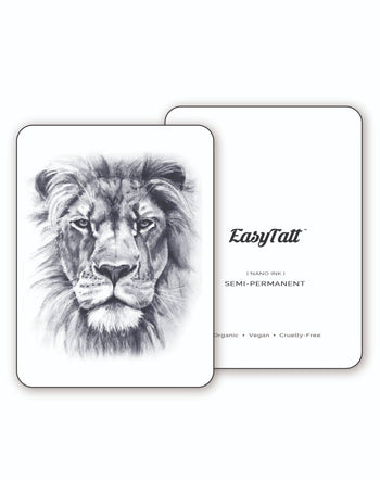 Lion - Semi-Permanent Tattoo