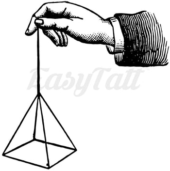 Triangle Tricks - Temporary Tattoo