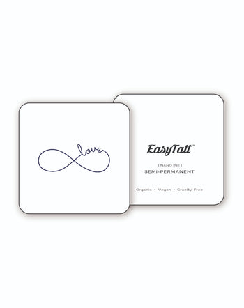 Love Infinity - Semi-Permanent Tattoo