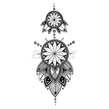 Teadrop - By Georgia Mason - Temporary Tattoo