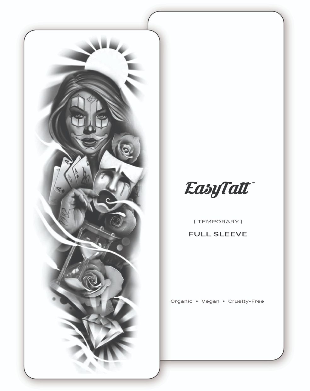The Joker Temporary Tattoo Sleeve EasyTatt™