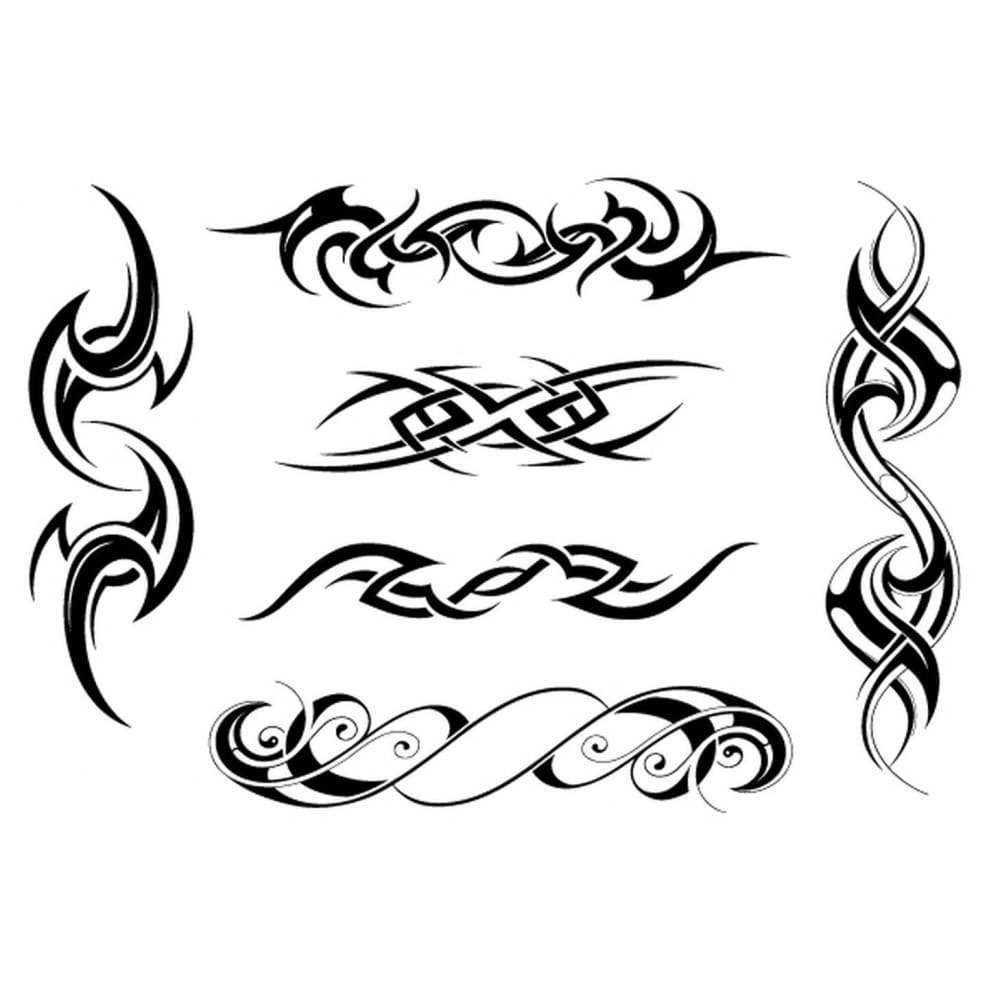 tribal Tribal Set Temporary Tattoo | EasyTatt™