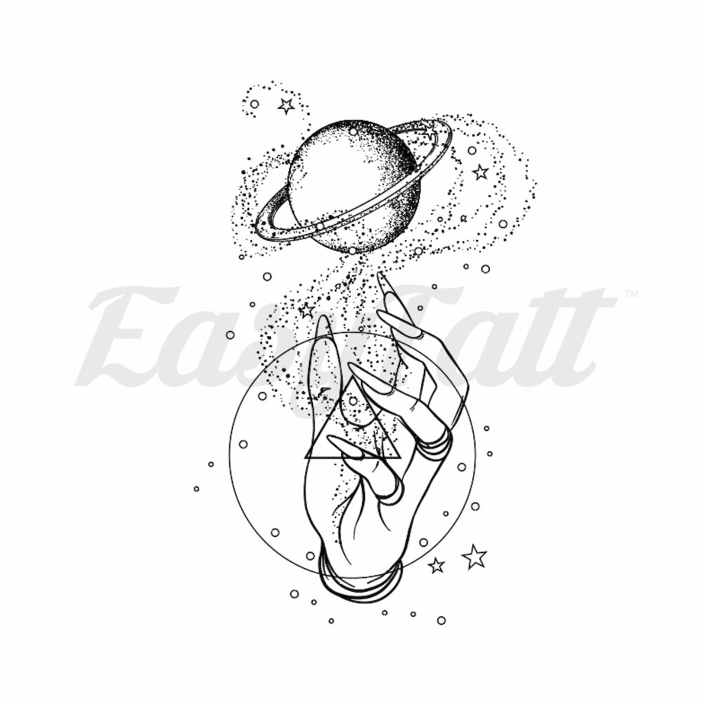 Abstract Universe Temporary Tattoo | EasyTatt™