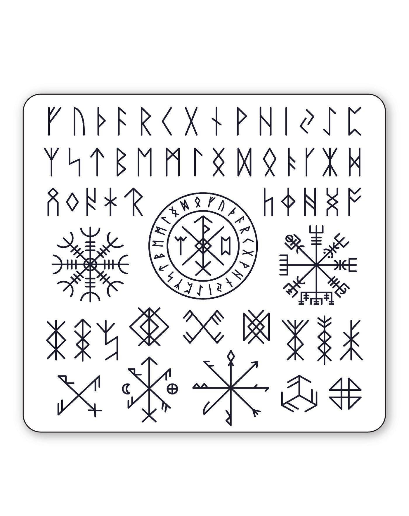 Celtic Runes Semi-Permanent Tattoo | EasyTatt™