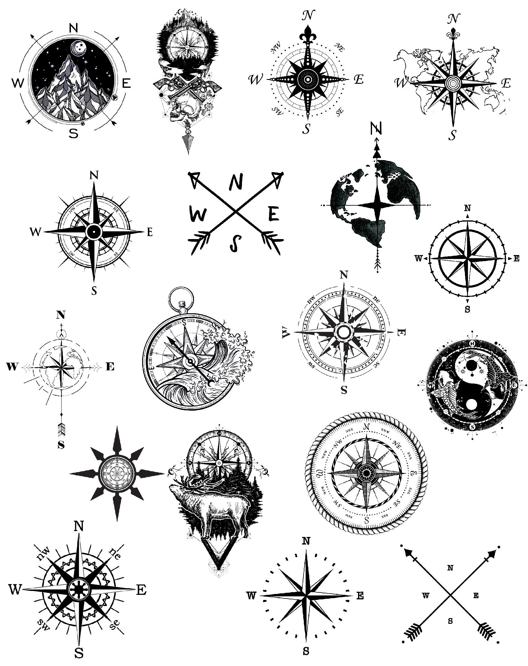 Find your way temporary tattoos easytatt 