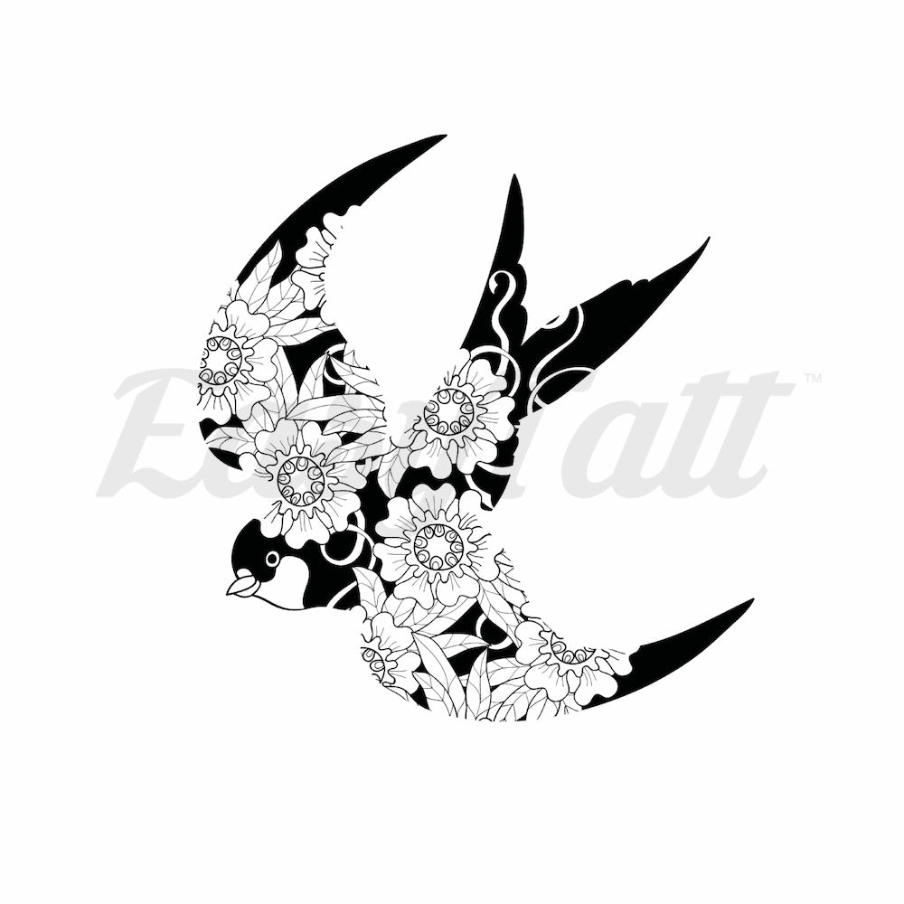 Floral Swallow