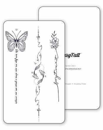 Forget Me Not - Semi-Permanent Tattoos
