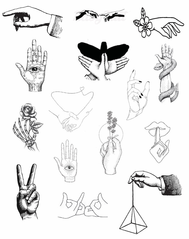 (15 Tattoos) Hands On