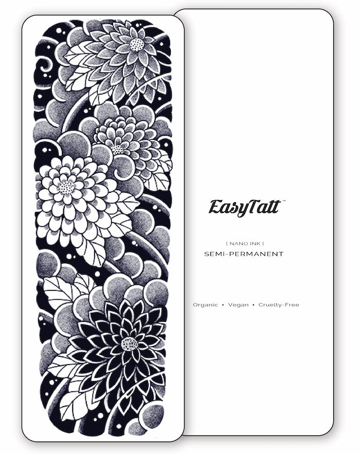 Japanese Garden Semi-Permanent Tattoo | EasyTatt™