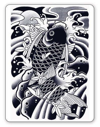 (Half Sleeve) Japanese Koi Fish