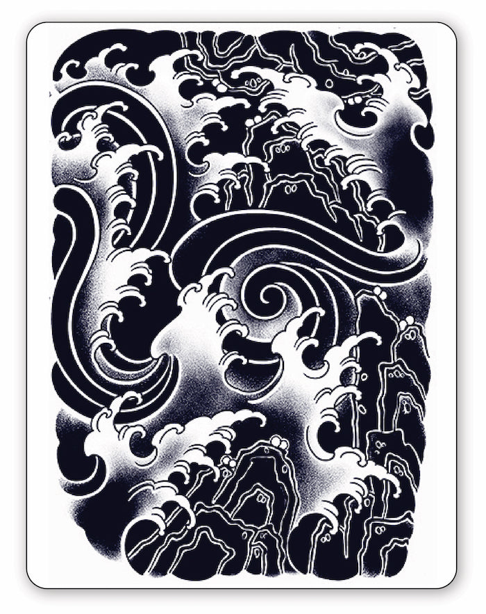 (Half Sleeve) Japanese Waves