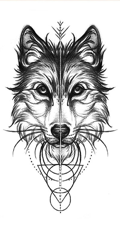 Lupine - Temporary Tattoo