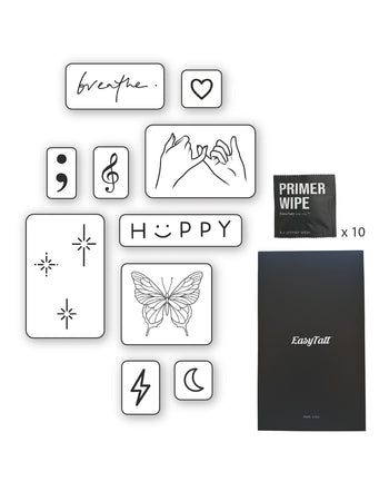 (8 Tattoos) Minimal Magic - Semi-Permanent Tattoos