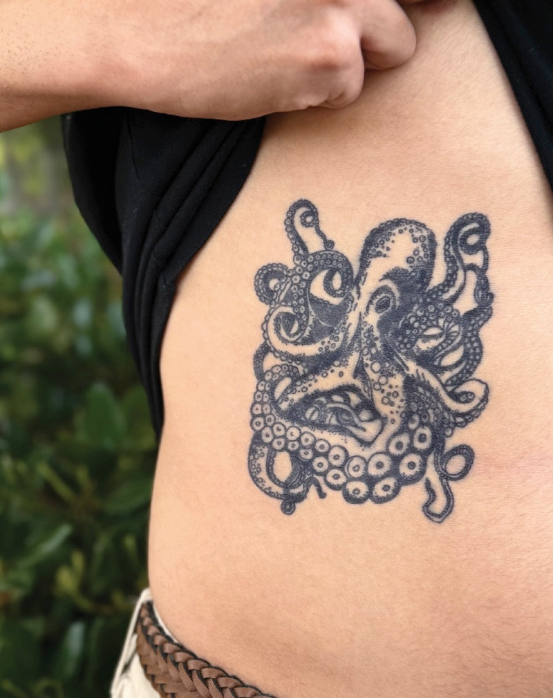 Octopus - Semi-Permanent Tattoo