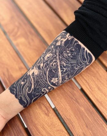 Samurai Warrior - Semi-Permanent Tattoo
