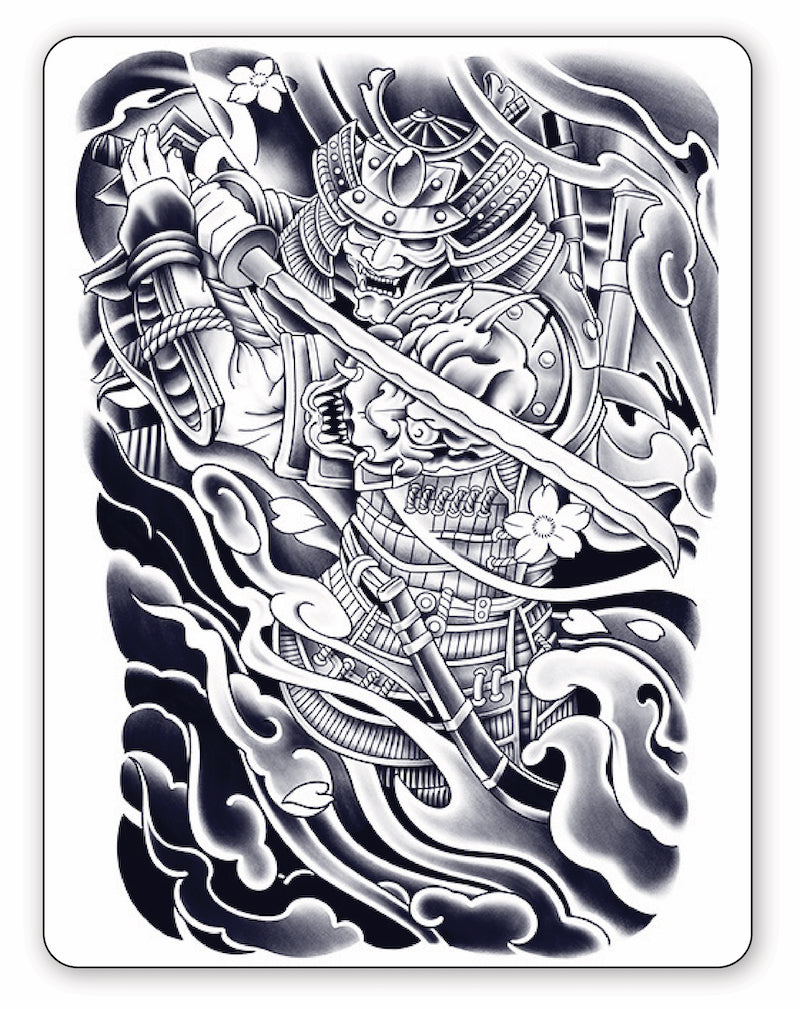 (Full Back) Samurai Warrior
