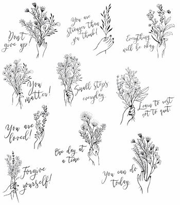 (10 Tattoos) Wildflower Inspirations