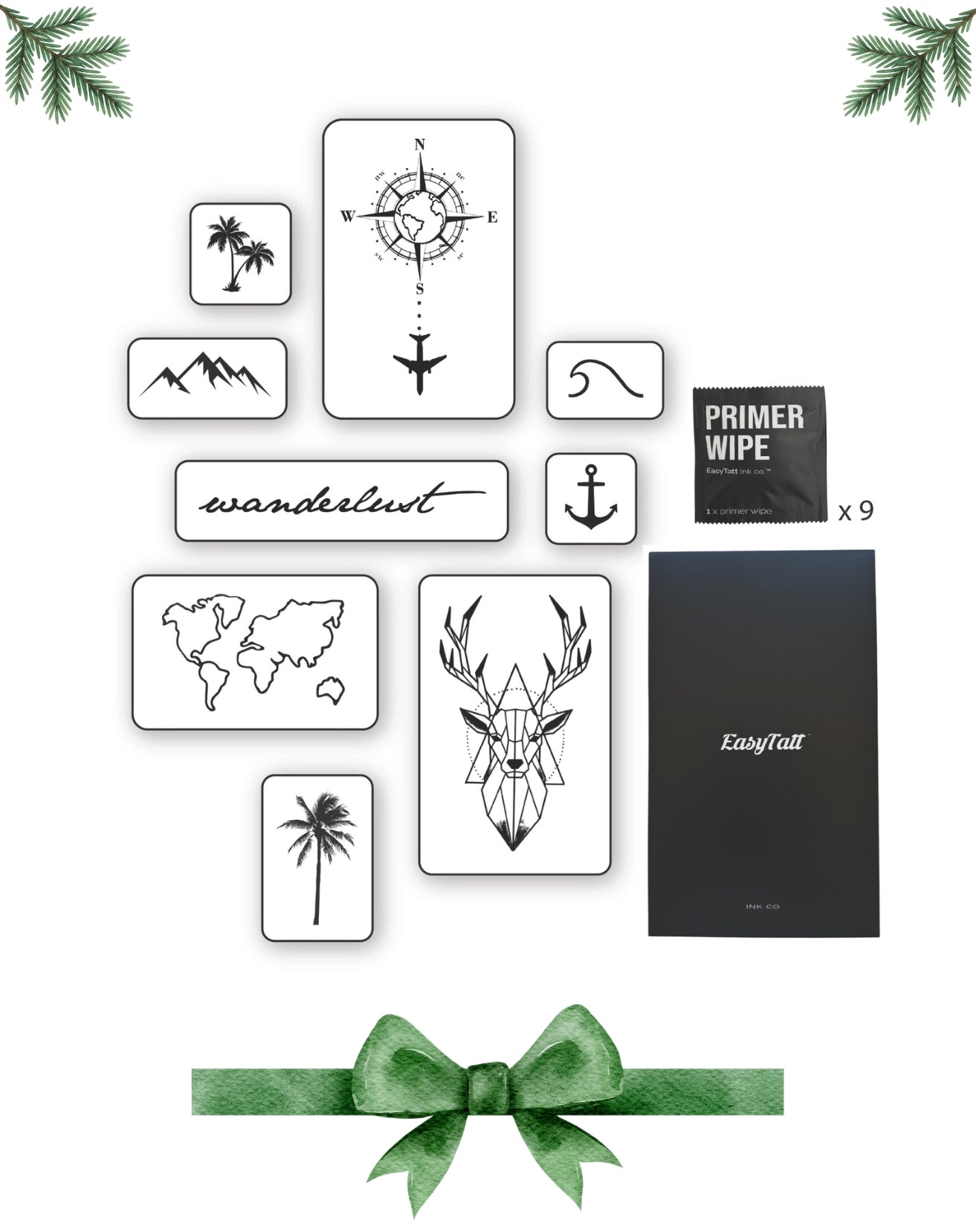 (Xmas Pack) Adventurer  - Semi-Permanent Tattoos