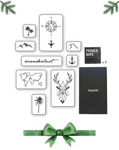 (Xmas Pack) Adventurer  - Semi-Permanent Tattoos