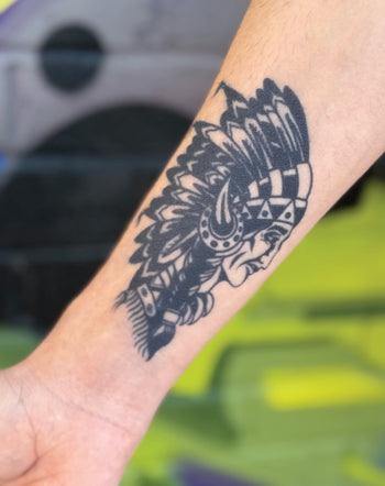 Chief - Semi-Permanent Tattoo