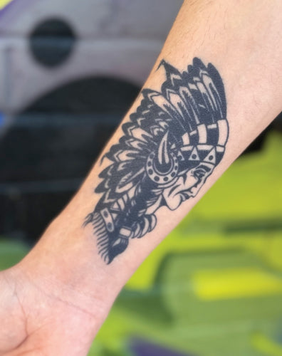 Chief - Semi-Permanent Tattoo
