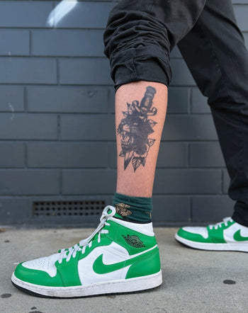 Dagger Panther - Semi-Permanent Tattoo