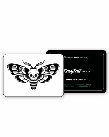 Death Moth - Semi-Permanent Tattoo