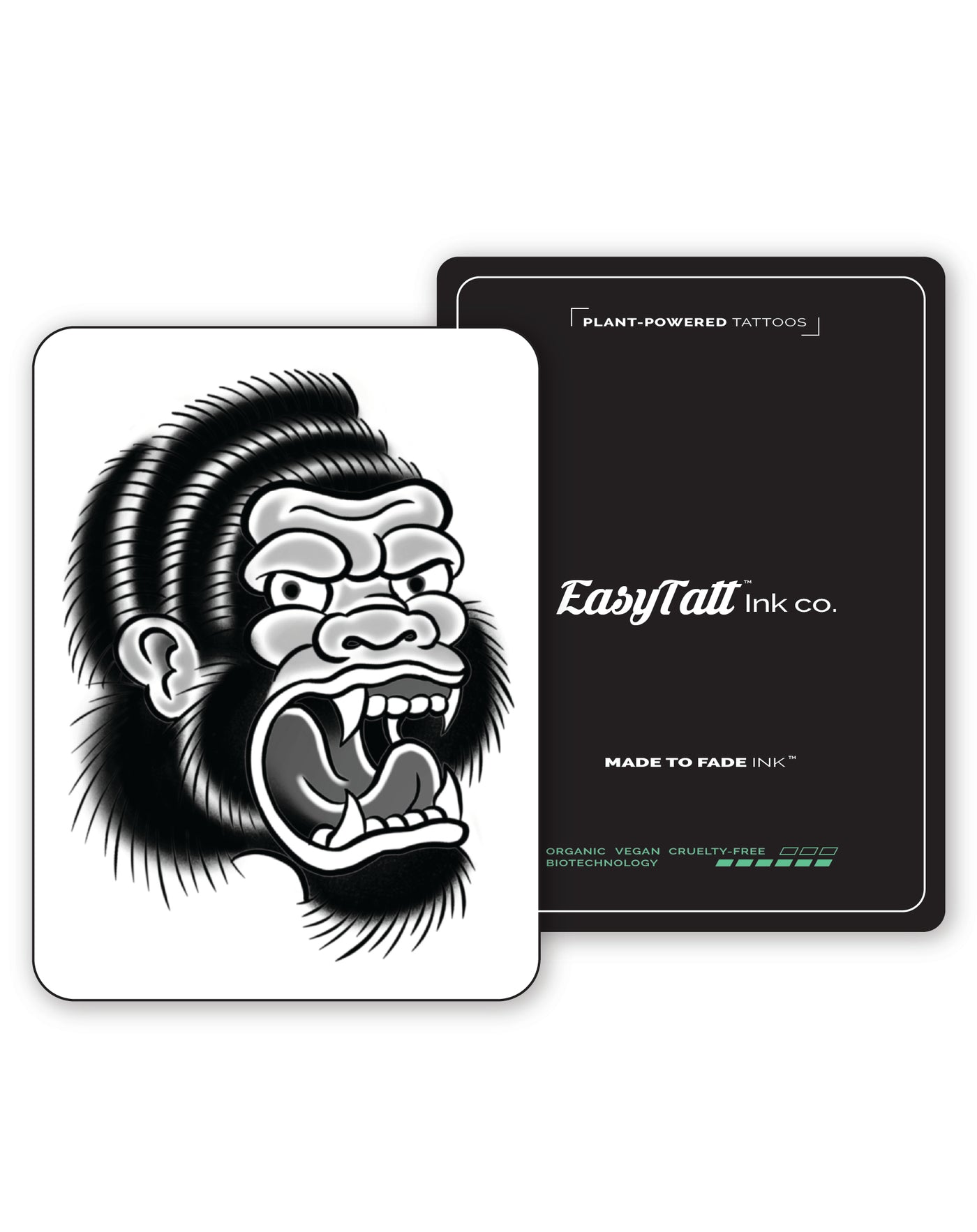 Gorilla - Semi-Permanent Tattoo